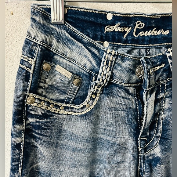 WOMENS BOOT CUT JEANS - Picture 2 of 7